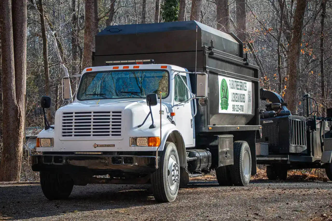 Rubio Tree Services truck ready for emergency response